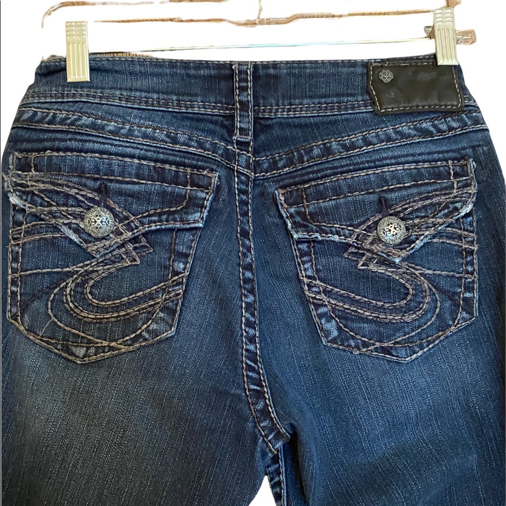 Silver Suki Surplus Bootcut Jeans Size  27 - Picture 4 of 11